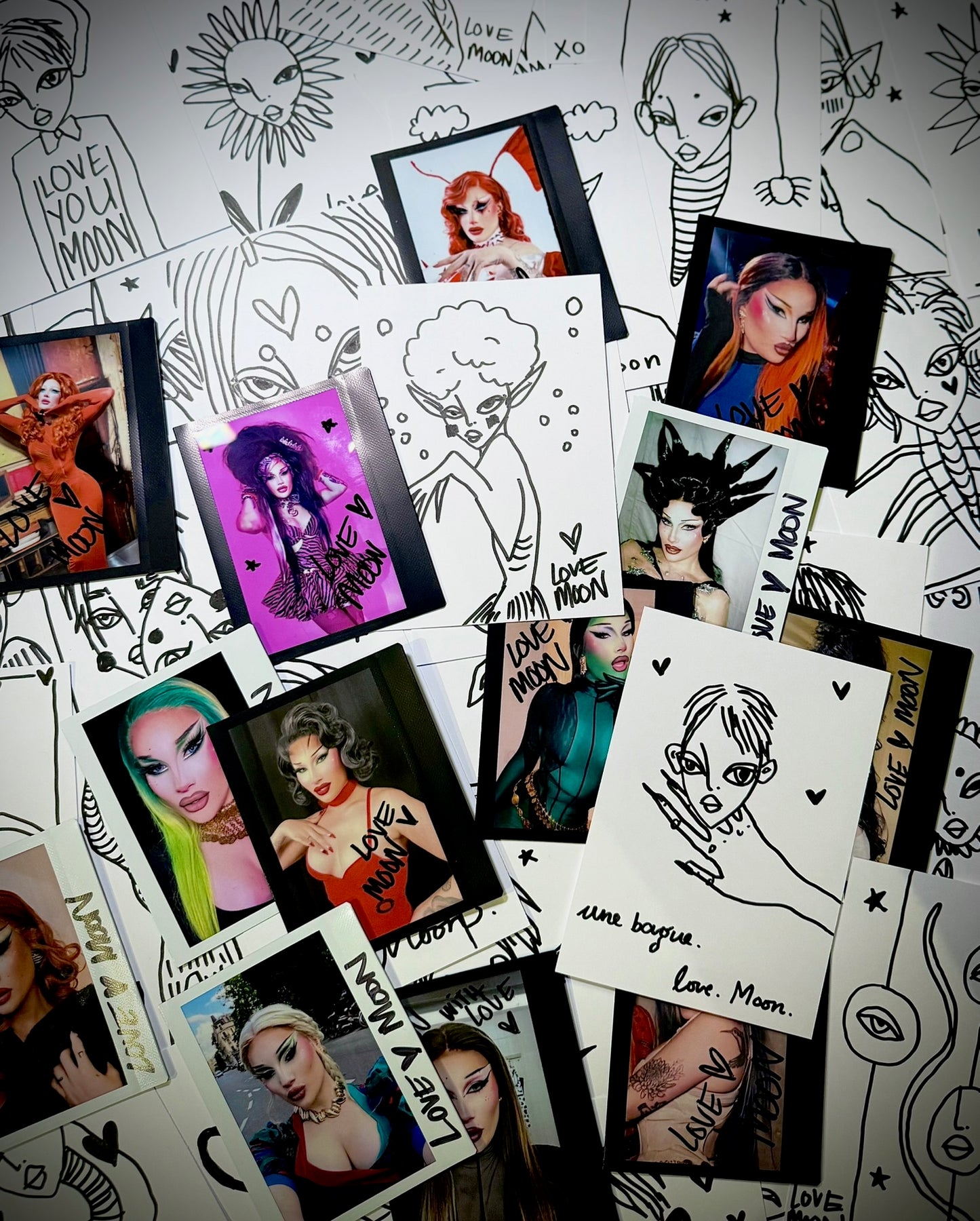 1 POLAROÏD + 1 DESSIN MYSTÈRE