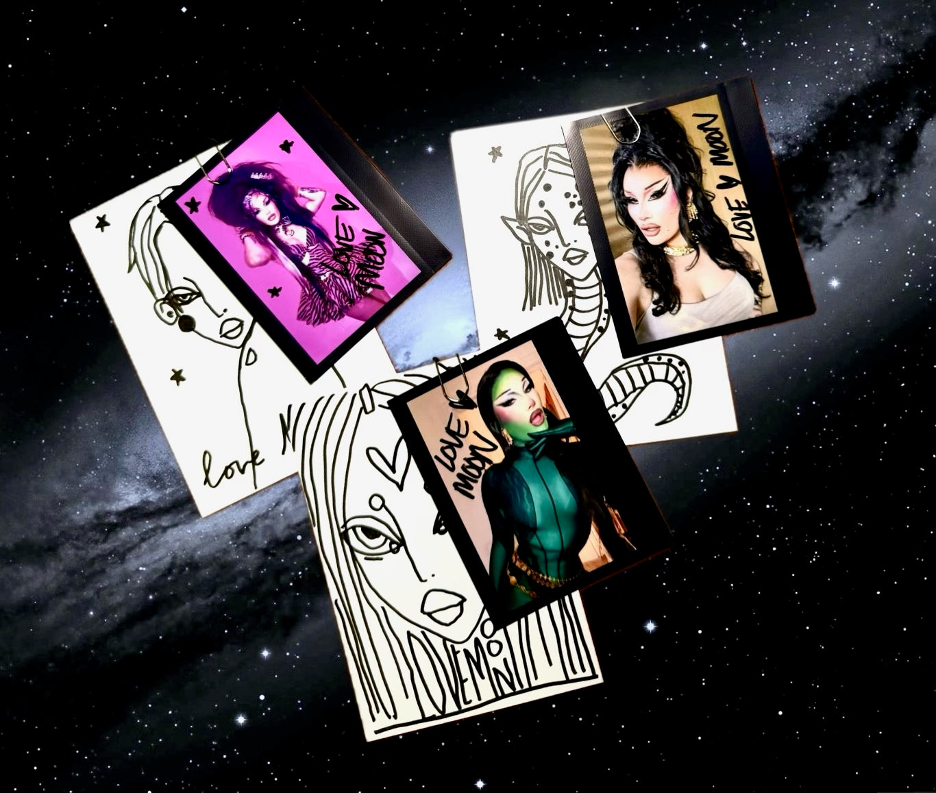 1 POLAROÏD + 1 DESSIN MYSTÈRE